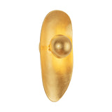 Syon LED Wall Sconce 19", Gold Leaf