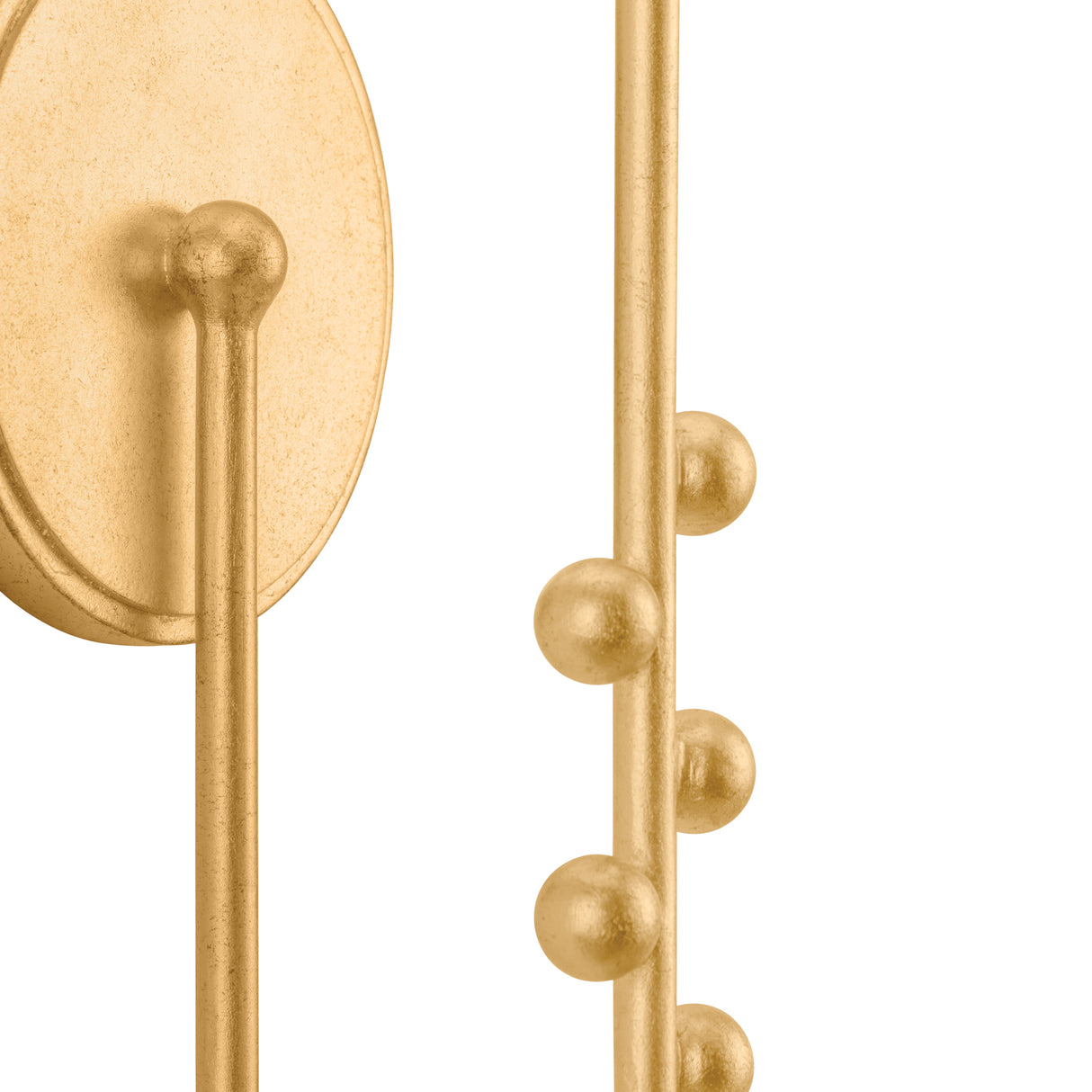 Linnea Wall Sconce 21", Gold Leaf