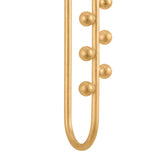 Linnea Wall Sconce 21", Gold Leaf