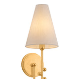 Linnea Wall Sconce 21", Gold Leaf