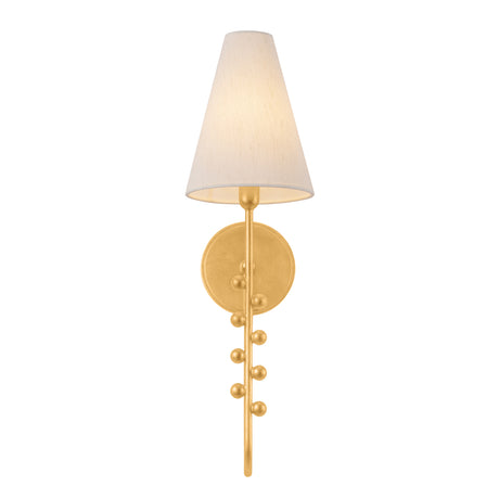 Linnea Wall Sconce 21", Gold Leaf
