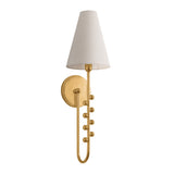 Linnea Wall Sconce 21", Gold Leaf