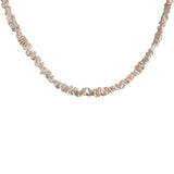 Elisha Swag Pendant 12", Cloud Glass and Aged Brass
