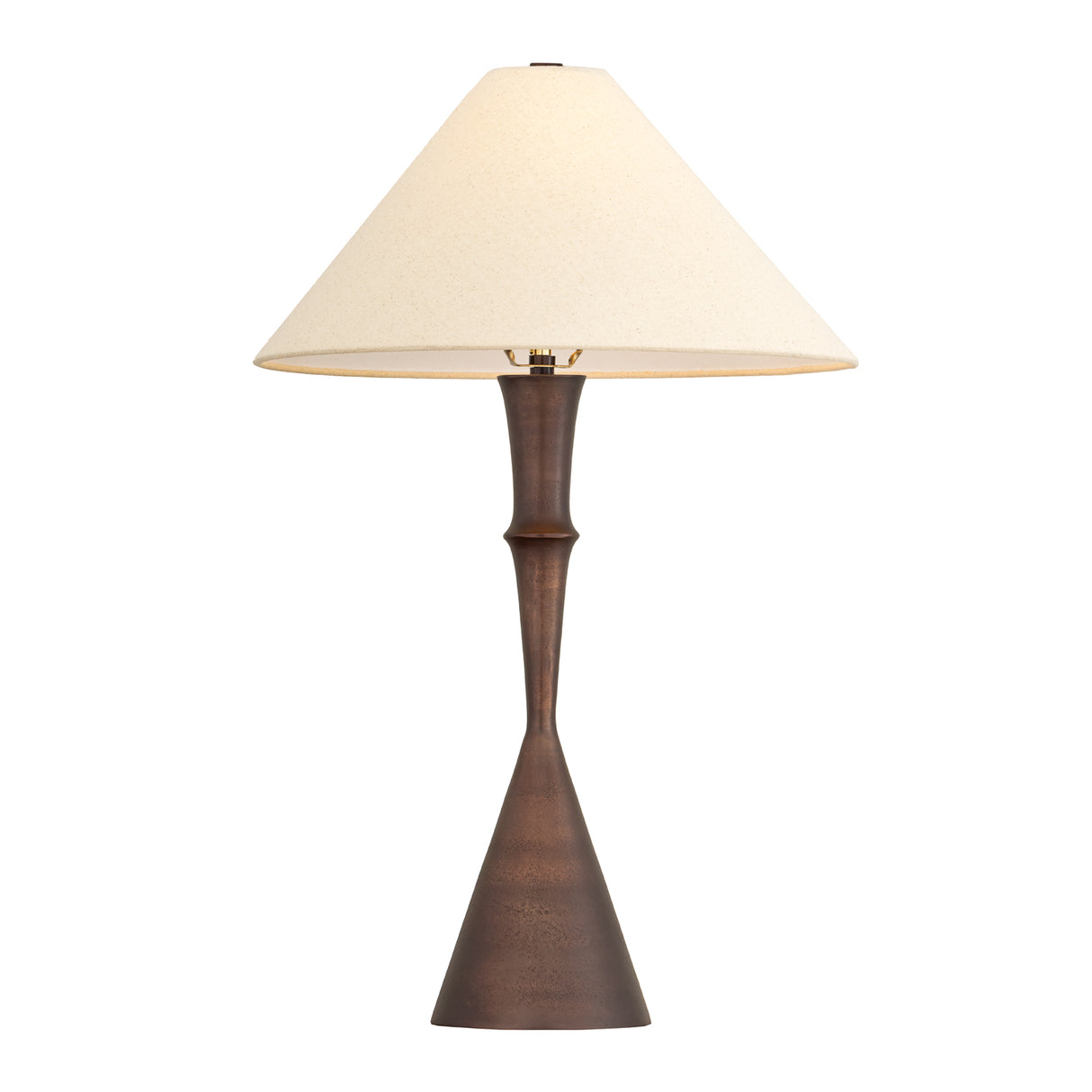 Zephyr Table Lamp 28", Bronze
