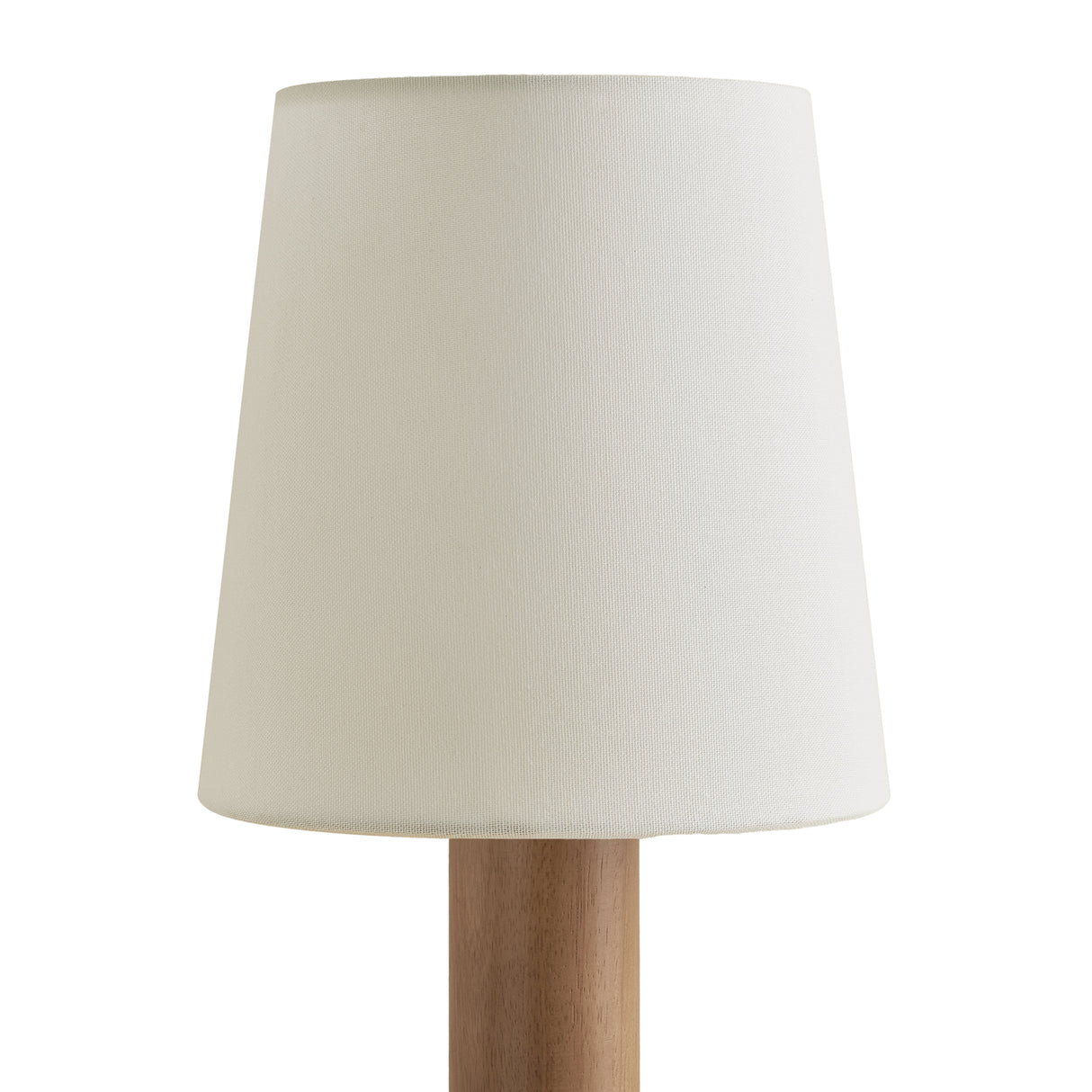 Waylen Rechargeable Table Lamp 14", Light Oak and Aged Brass
