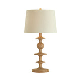 Hamish Table Lamp 29", Natural Oak