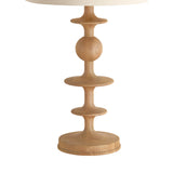 Hamish Table Lamp 29", Natural Oak