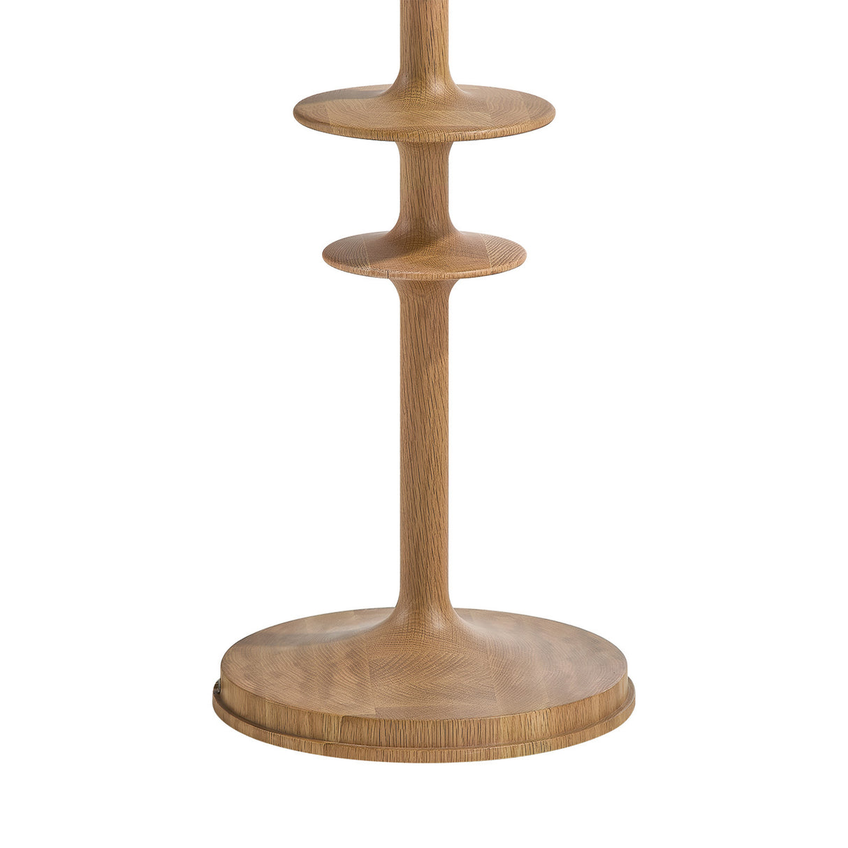 Hamish Floor Lamp 63", Natural Oak