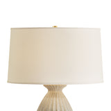 Lisette Table Lamp 30", Taupe Ceramic Glaze