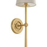 Ashlin Wall Sconce 26", Vintage Brass