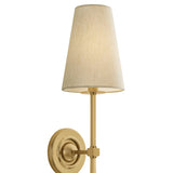 Ashlin Wall Sconce 26", Vintage Brass