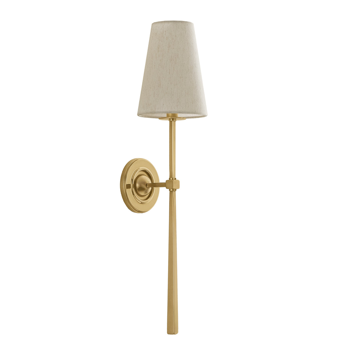 Ashlin Wall Sconce 26", Vintage Brass