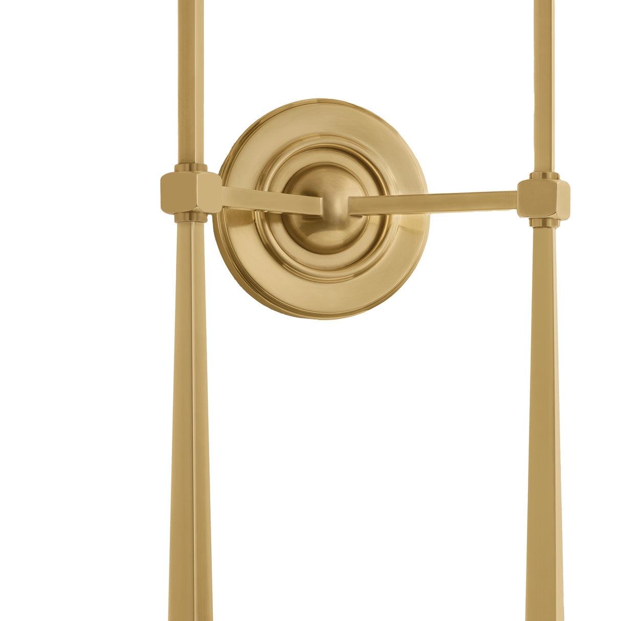 Ashlin Double Wall Sconce 23", Vintage Brass