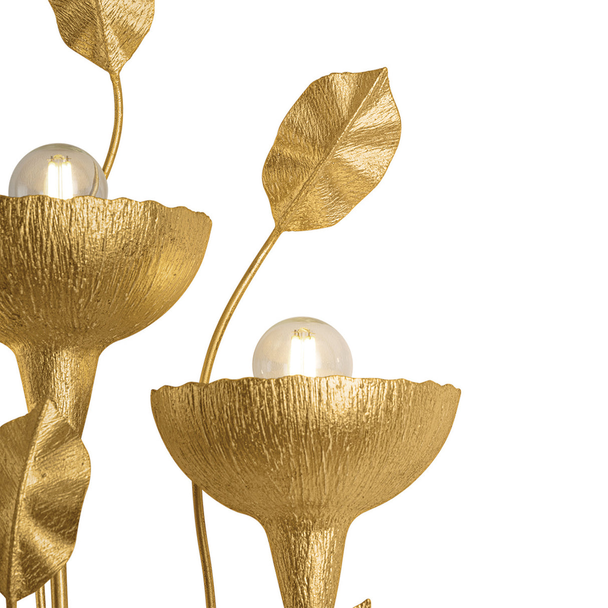 Radella Wall Sconce 26", Gold Leaf