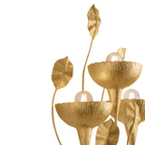 Radella Wall Sconce 26", Gold Leaf