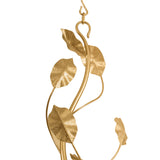 Radella 8 Light Chandelier 52", Gold Leaf