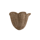 Candela Wall Sconce 10", Gold Leaf and Natural Jute
