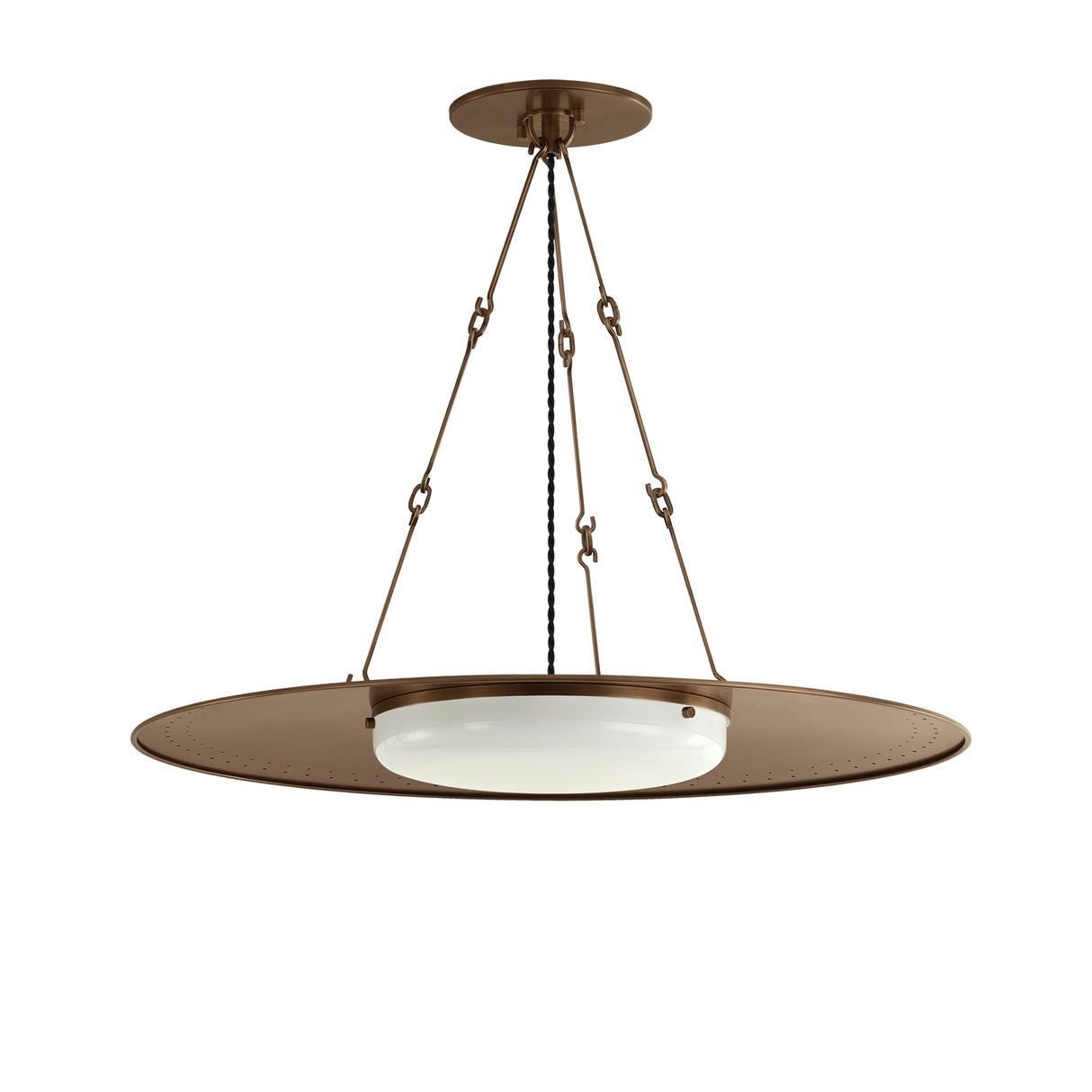 Colburn Large LED Pendant 28", Vintage Bronze