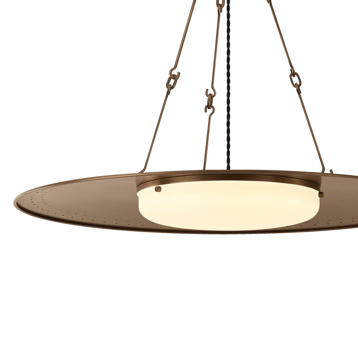 Colburn Large LED Pendant 28", Vintage Bronze