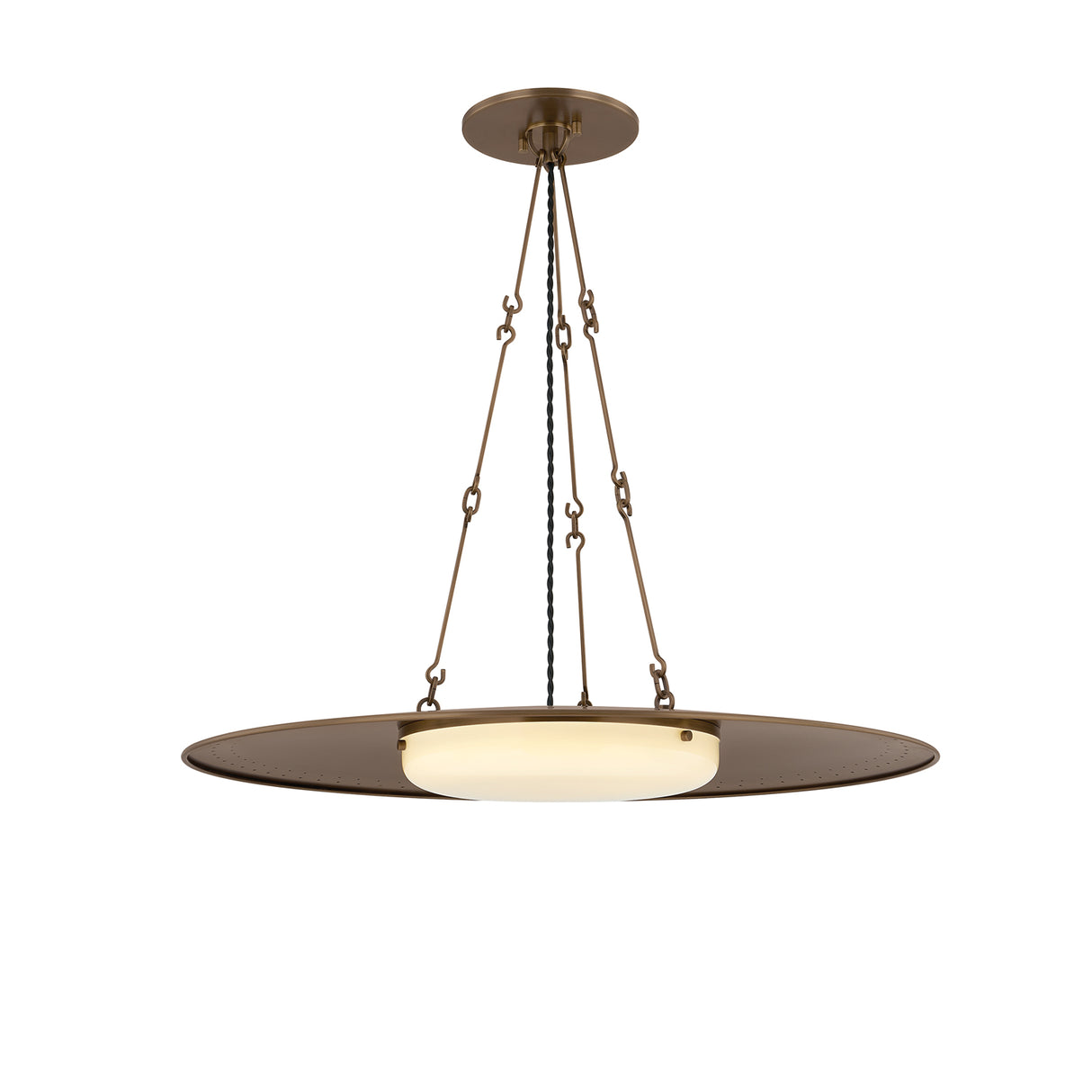 Colburn Large LED Pendant 28", Vintage Bronze