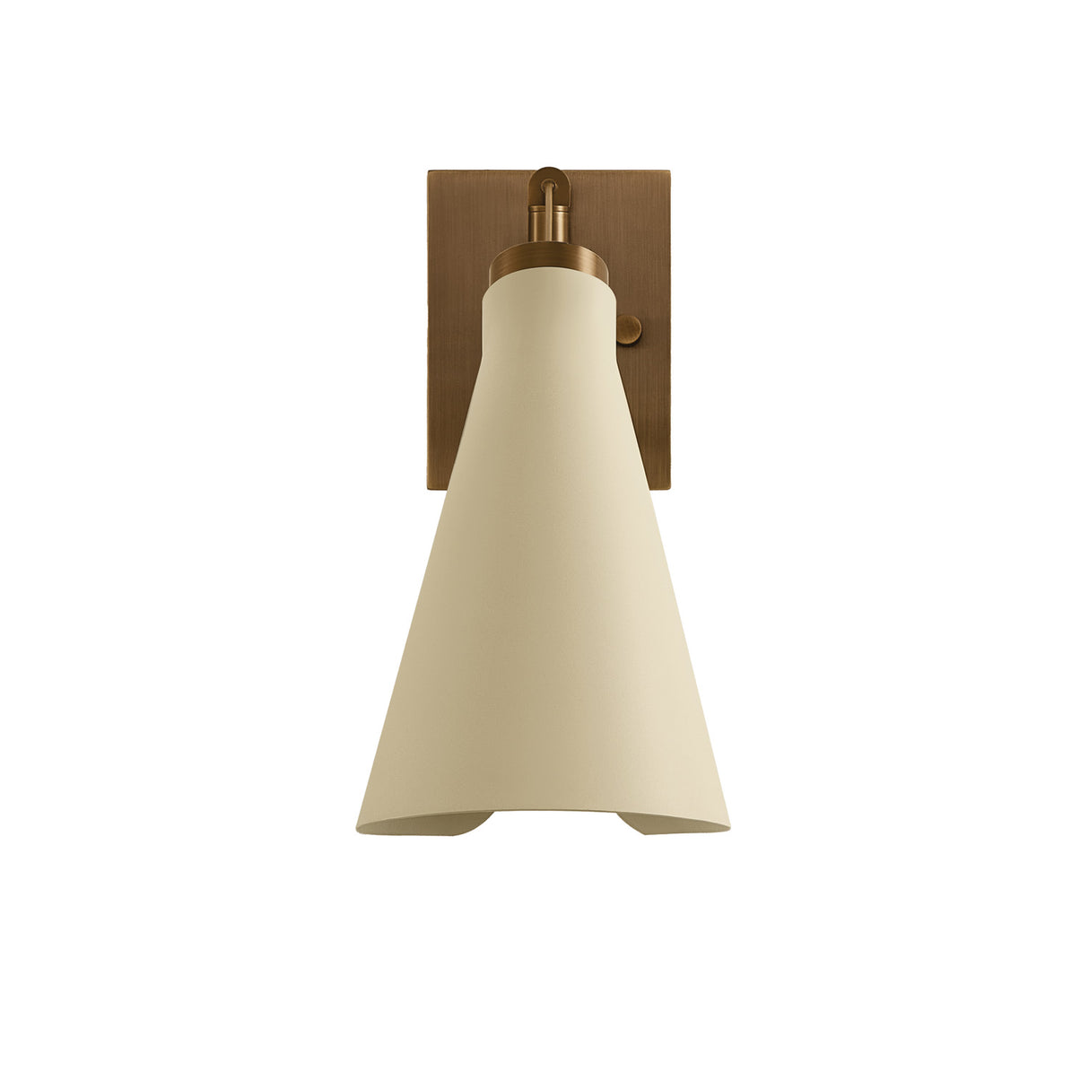 Ralph Swing Arm Wall Sconce 29", Vintage Brass with Soft Sand