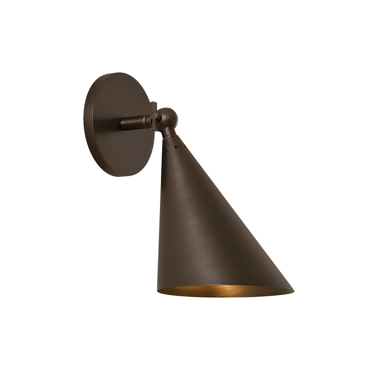 Faye Adjustable Wall Sconce, Bronze