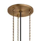 Titan Extra Large Pendant 32", Patina Brass