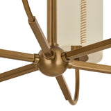 Hansel Chandelier 30", Patina Brass