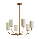 Hansel Chandelier 30", Patina Brass