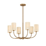 Hansel Chandelier 30", Patina Brass