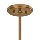 Hansel Two-Tier Chandelier 42", Patina Brass