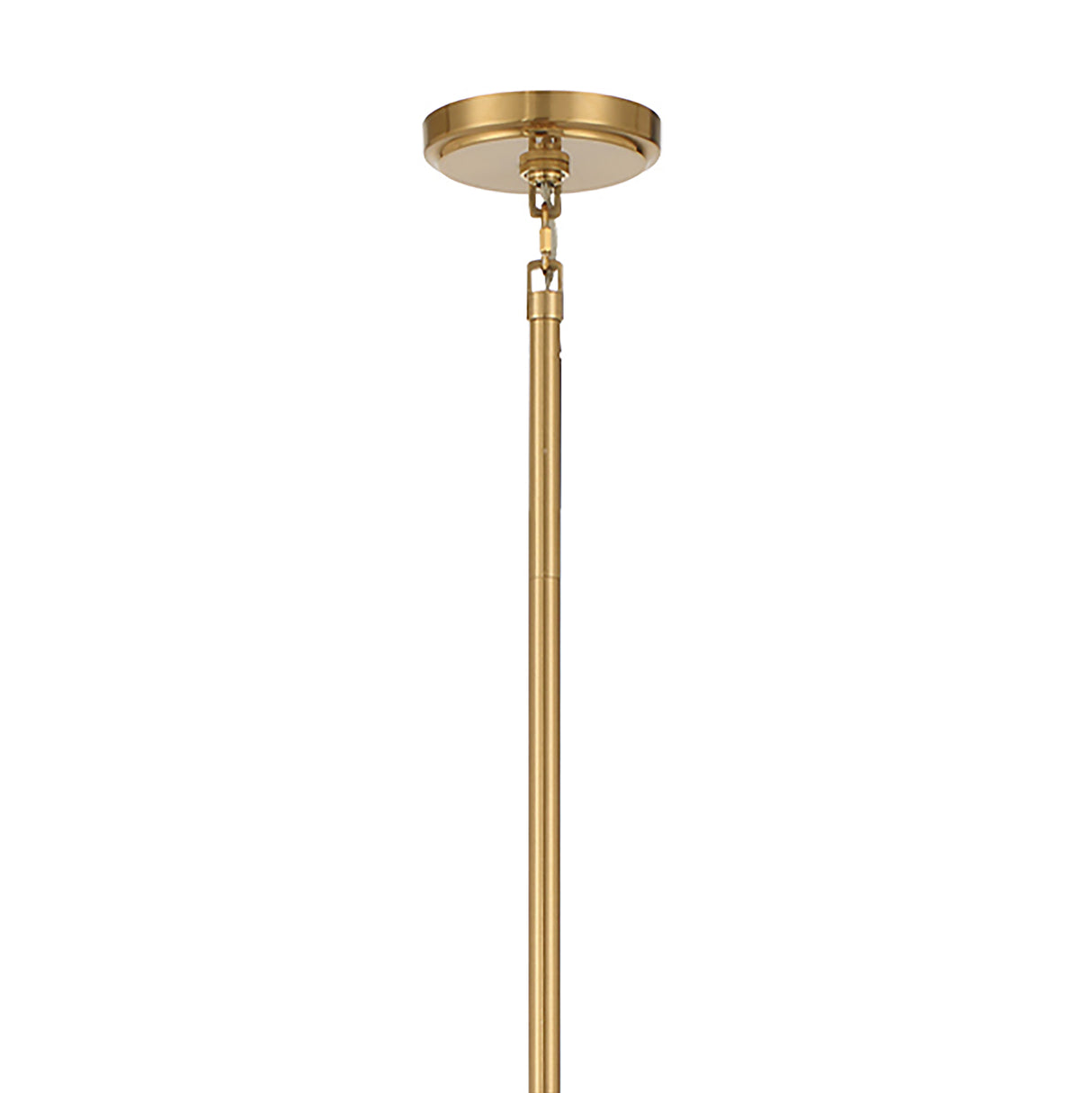 Grace 9 Light Chandelier 22", Brass with Blush Glass