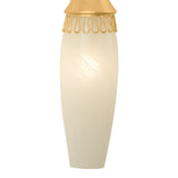 Amarael 2 Light Wall Sconce 24",Gold Leaf and Cloud Glass