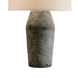 Yukon Table Lamp 27", Textured Moonstone with White Shade
