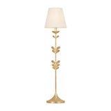 Aviva Buffet Lamp 34", Gold Leaf