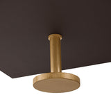 Granville LED Outdoor Wall Light, Extra Large 34", Textured Bronze and Patina Brass