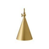 Faye Gooseneck Rechargeable Wall Sconce, Aged Brass