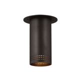 Bevan Small Cylinder Flush Mount 5", Bronze