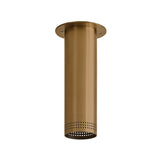 Bevan Medium Cylinder Flush Mount 5", Patina Brass