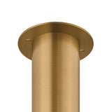 Bevan Medium Cylinder Flush Mount 5", Patina Brass