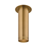 Bevan Medium Cylinder Flush Mount 5", Patina Brass