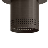 Bevan Mini Cylinder Flush Mount 5", Bronze