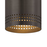 Bevan Mini Cylinder Flush Mount 5", Bronze