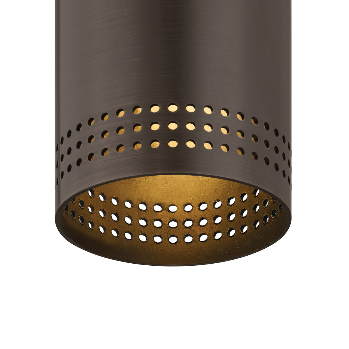 Bevan Medium Cylinder Flush Mount 5", Bronze