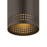 Bevan Medium Cylinder Flush Mount 5", Bronze