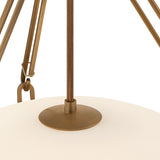 Dunmore Large Pendant 21", Patina Brass
