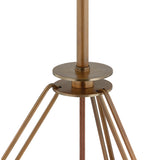 Dunmore Medium Pendant 16", Patina Brass