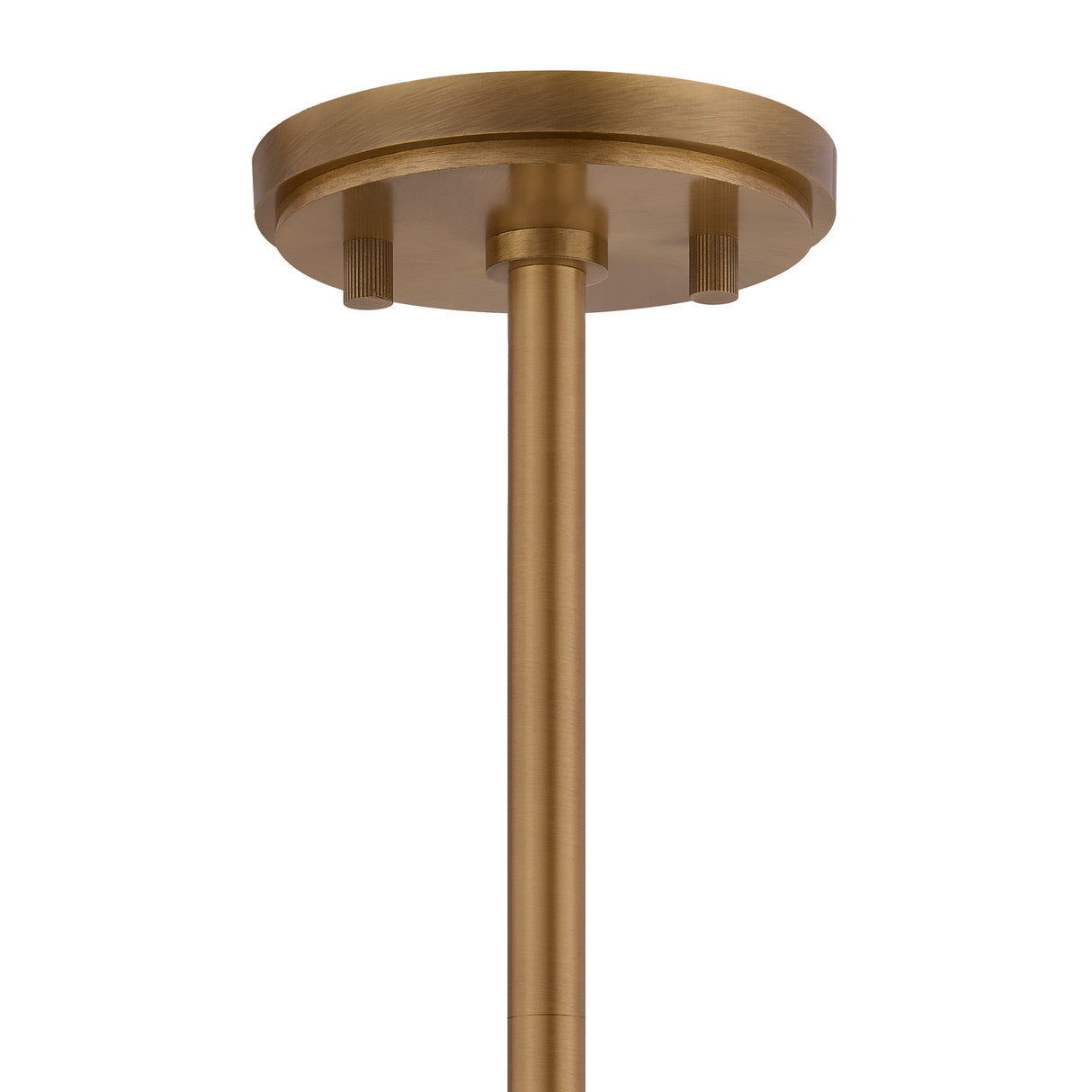 Bryden 5 Light Chandelier 42", Patina Brass and Soft Sand