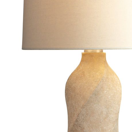 Pandora Table Lamp 26", Classical Mandras Glaze and Gold leaf