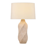 Pandora Table Lamp 26", Classical Mandras Glaze and Gold leaf